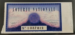 Billet de Loterie Nationale