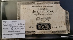 Assignat 10 livres série 10333