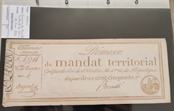 Promesse Mandat Territorial 250 francs