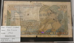 500 francs LA REUNIOIN - 1946