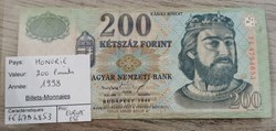 HONGRIE - 200 Forints