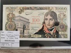 100 NF sur 10000 fr Bonaparte