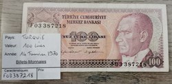 TURQUIE - 100 livres