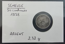 SEMEUSE 50 centimes 1898