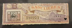 Billet de Loterie Nationale