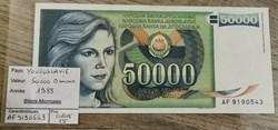 YOUGOSLAVIE - 50000 Dinars