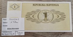 SLOVENIE -1 Tolar