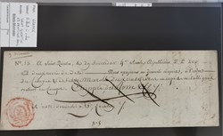 Billet à ordre SAINT QUENTIN - 1796