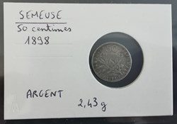 SEMEUSE 50 centimes 1898