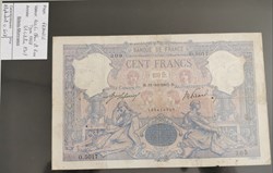 100 fr Bleu et rose