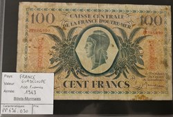 100 francs Guadeloupe