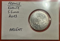 FRANCE - 5 euros - EGALITE - 2013
