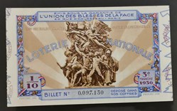 Billet de Loterie Nationale
