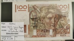 100 francs Jeune Paysan