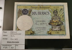 10 francs Madagascar