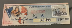 Billet de Loterie Nationale