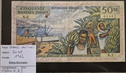 50 NF Antilles 1964