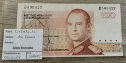 LUXEMBOURG - 100 Francs