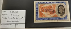 2 francs Bon de solidarité PETAIN