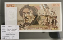 100 francs Delacroix