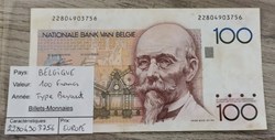 BELGIQUE - 100 Francs