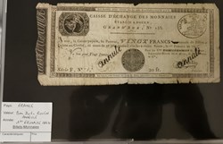 Bon 20 francs caisse d'échange ROUEN annulé