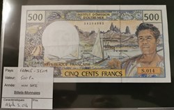500 francs IEDOM