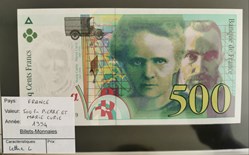 500 francs Pierre et Marie Curie