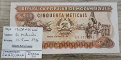 MOZAMBIQUE - 50 Meticals