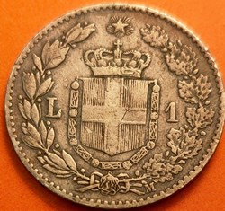 1 lira 1887