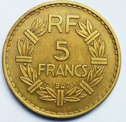 5 francs 1947