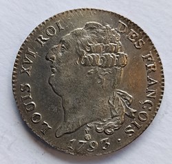 Écu 1793 AA au génie
