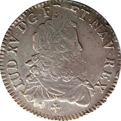 Écu 1720 H de France