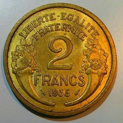 2 francs 1935