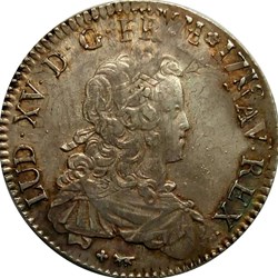 Écu 1720 A de France