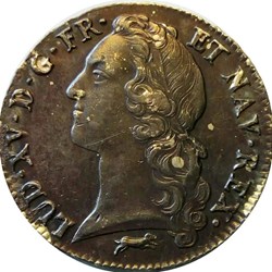 Écu 1764 R au bandeau