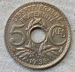 5 centimes • 1938 • étoile