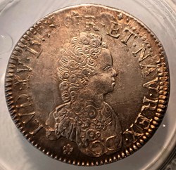 Écu 1716 Y Vertugadin