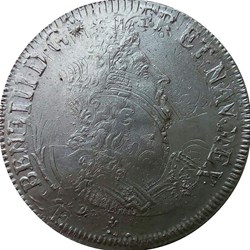 Écu 1702 K aux insignes