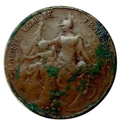 5 centimes 1921
