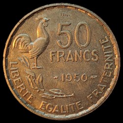 50 francs 1950 essai