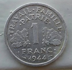 1 franc 1944 petit c