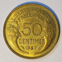 50 centimes 1947