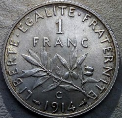 1 franc 1914 C