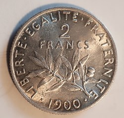 2 francs 1900