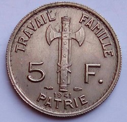 5 francs 1941 Pétain