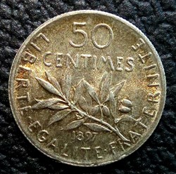 50 centimes 1897