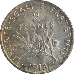 2 francs 1913