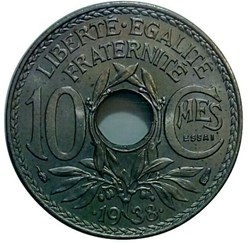 10 centimes • 1938 • essai