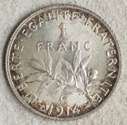 1 franc 1914 C